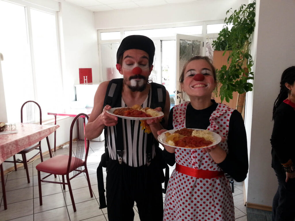 Dei brasilianske klovnane