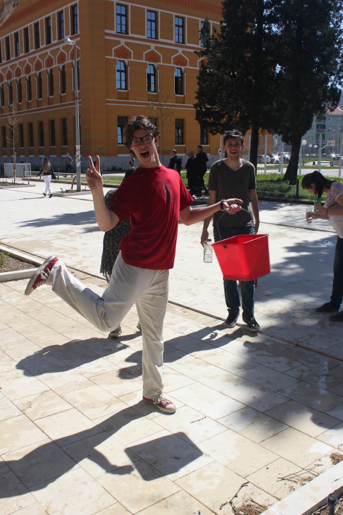 Ein stykk andreåring i sitt rette element.