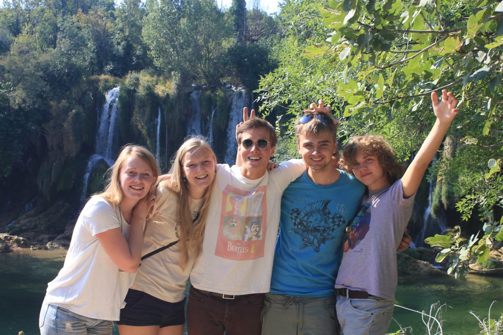 Norway 2.0: Årets generasjon nordmenn: Anita, Anette, Eirik, meg og Sindre. Foto: Erika Batiz.