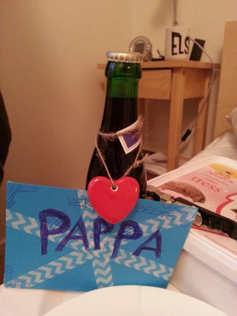 Happy farsdag, pappa! Helsing Sjur og Rakel.